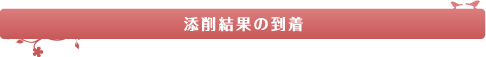 お花の到着後 自宅でレッスン